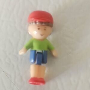 1990 Vintage Polly Pocket Doll Flower Shop Figure